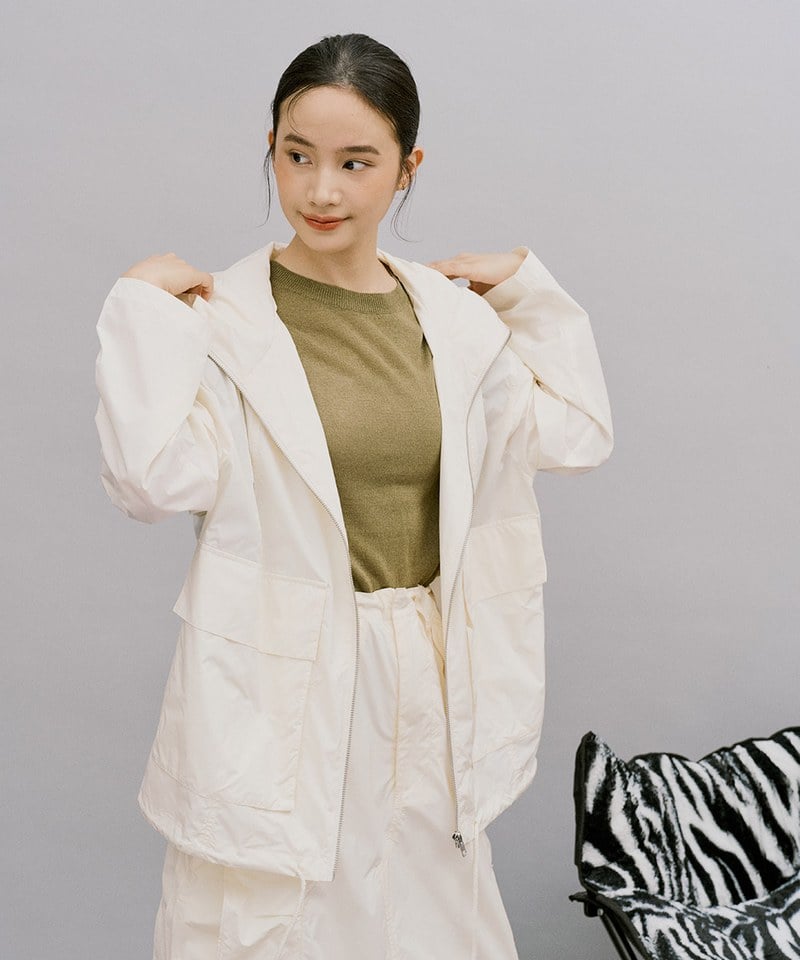 防潑水口袋外套