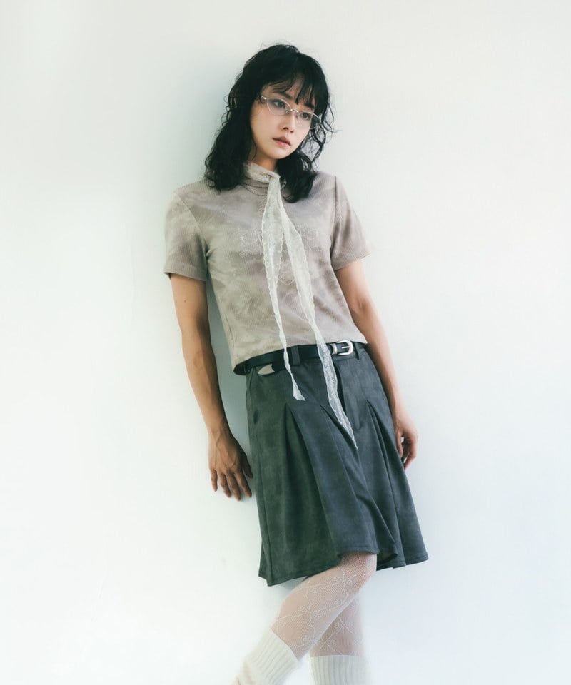 SNS0145W-252 水晶吊燈印花上衣 Crystal Chandelier Printed Top
