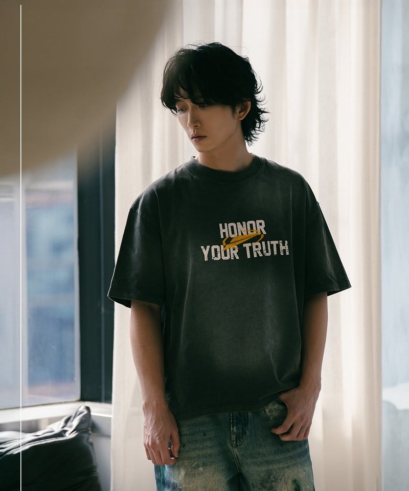 FM x SENSE 寬版水洗短袖 Washed Boxy Cut SS