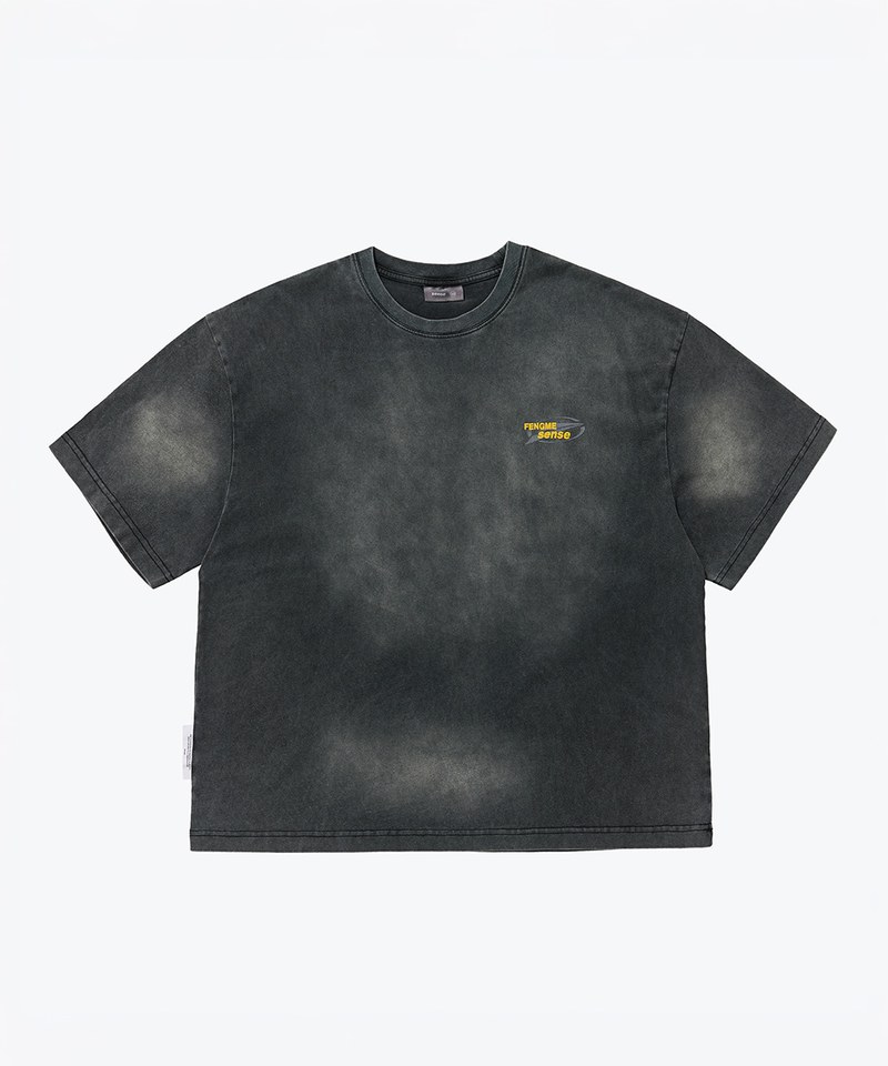 FM x SENSE 仿舊水洗Logo短袖 Fade Wash OG Logo SS