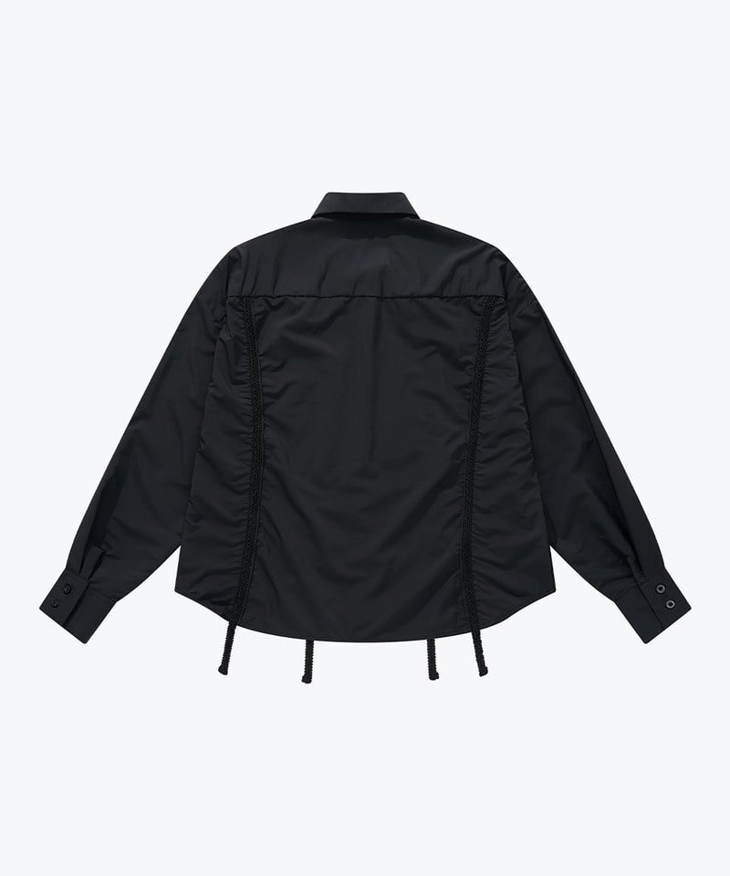 SNS0223W-251 立體剪裁襯衫 Chest Hole Oversize Shirt
