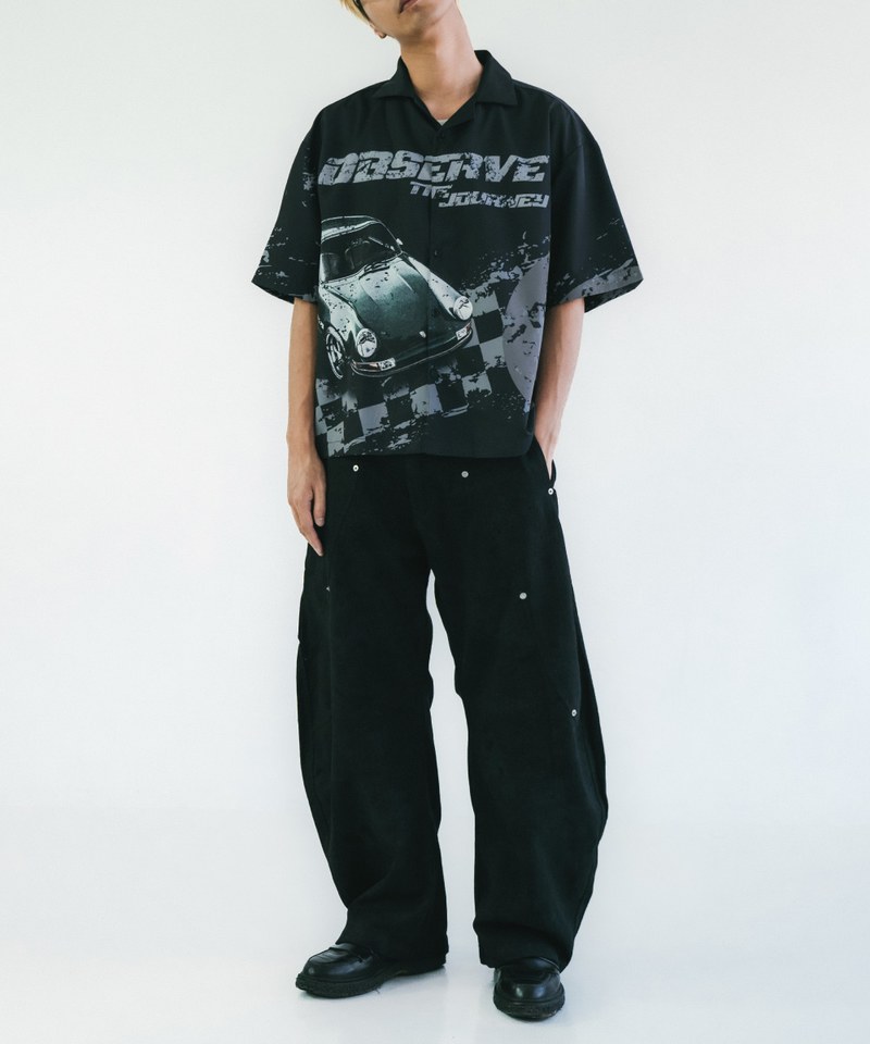 跑車圖像襯衫 Racing Full Print Shirt