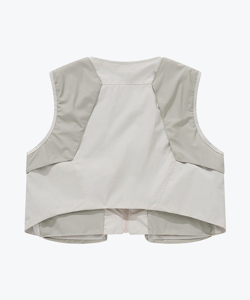 SNS0510W-251 防潑水短版背心 Paneled Dart Vest