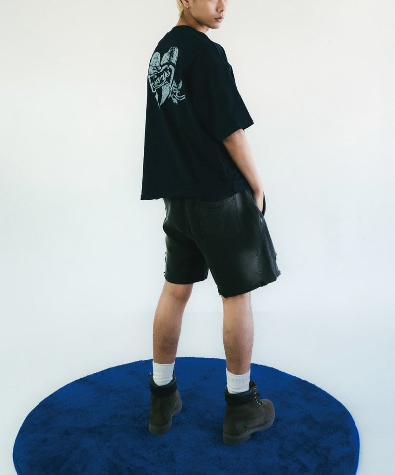 水洗運動短褲 Sun Faded Wash Sueat Shorts