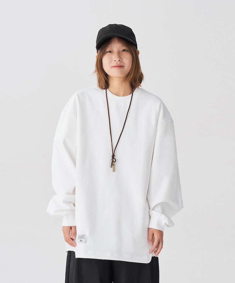 TBS0008-251 拼接長袖T恤 Back Shirt LS T-Shirt