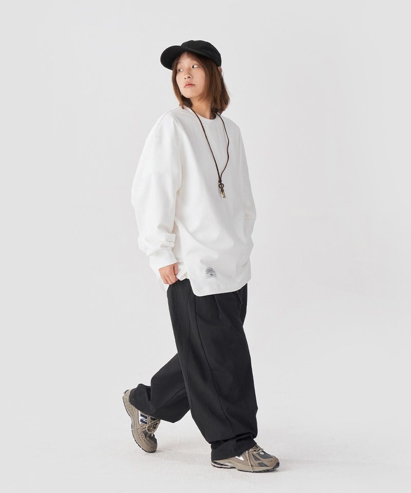 TBS0008-251 拼接長袖T恤 Back Shirt LS T-Shirt