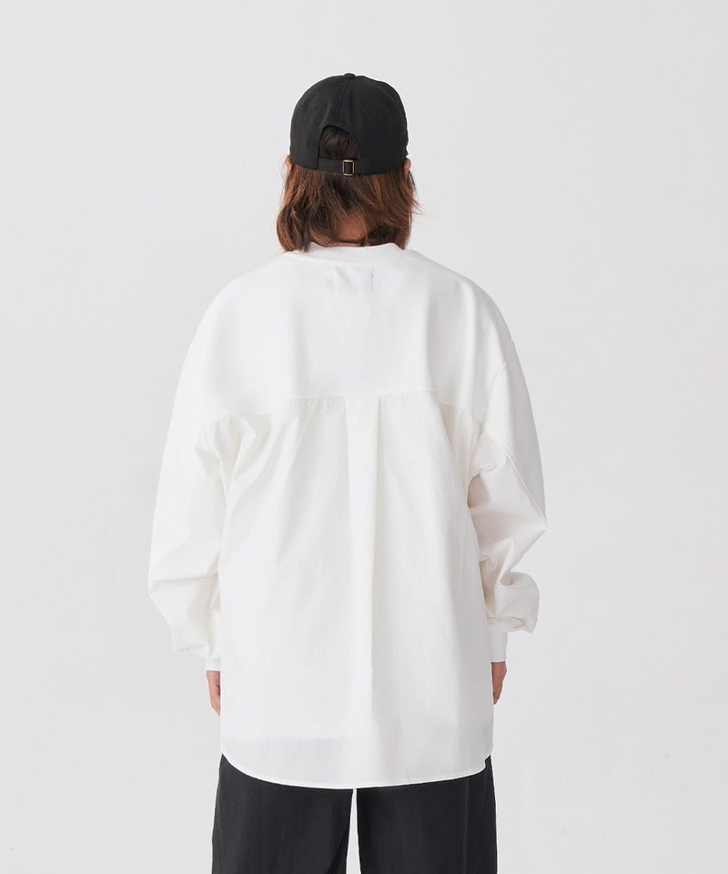 TBS0008-251 拼接長袖T恤 Back Shirt LS T-Shirt