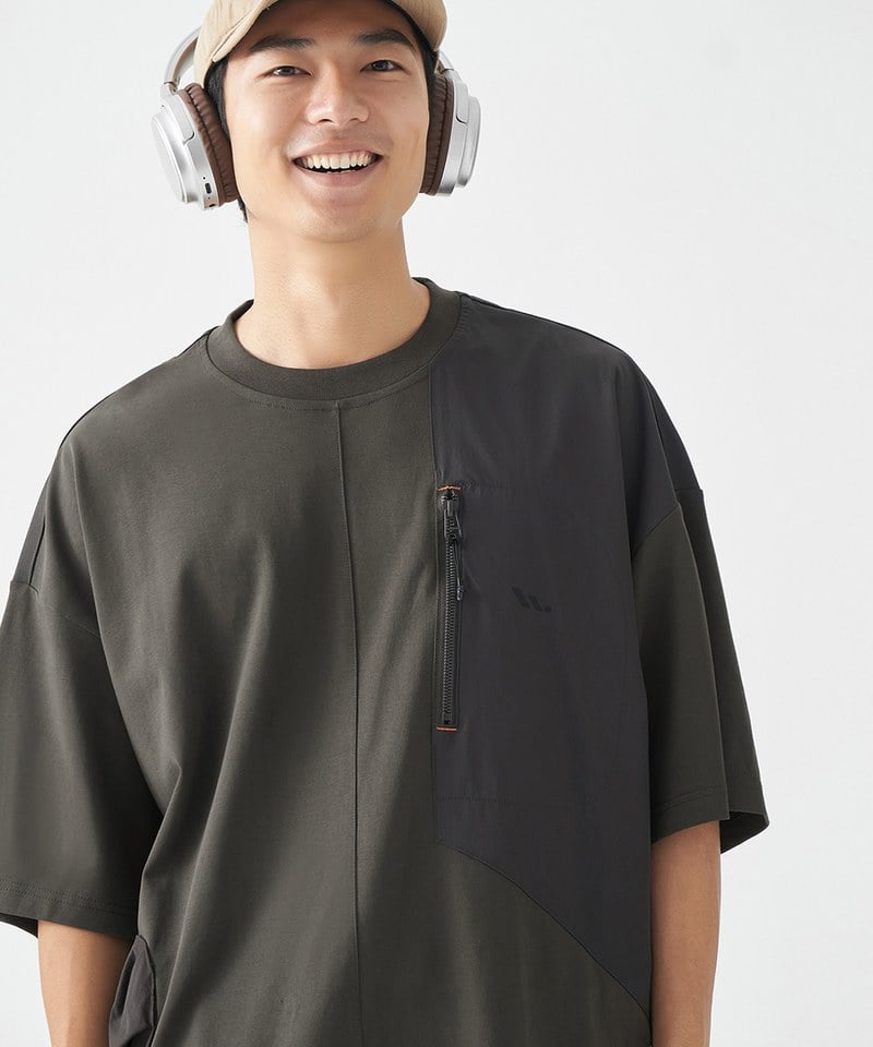 撞色拼接短袖T恤 Urban Patch T-Shirt