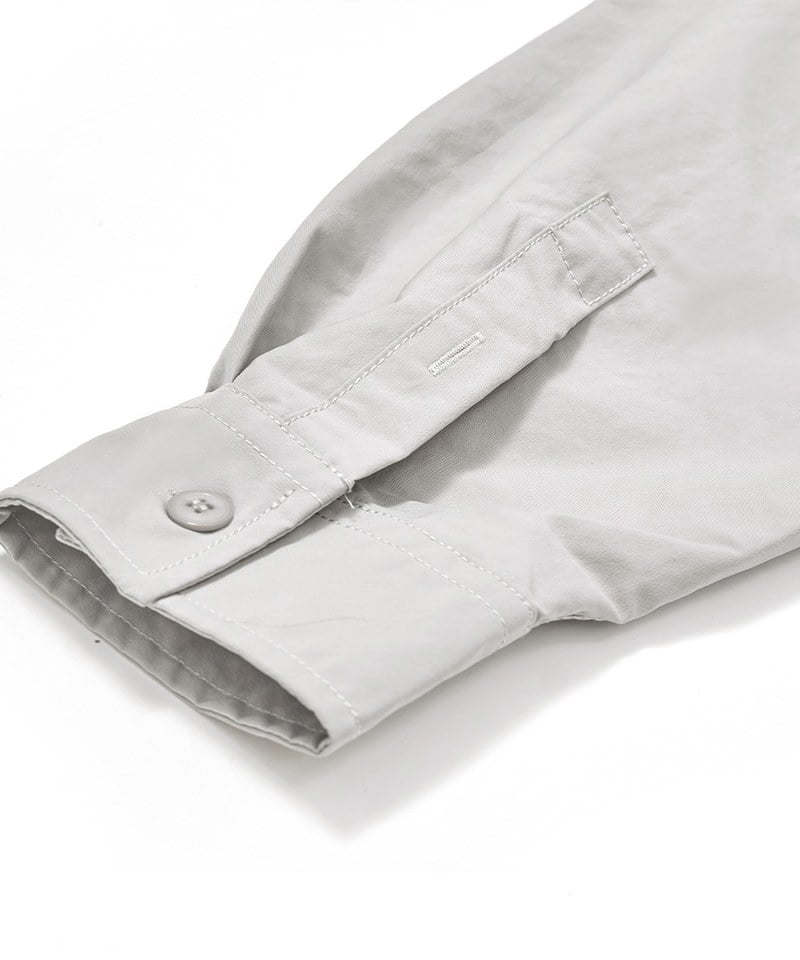 TBS0218-251 可拆連帽襯衫 Pocket Detachable Hood Shirt