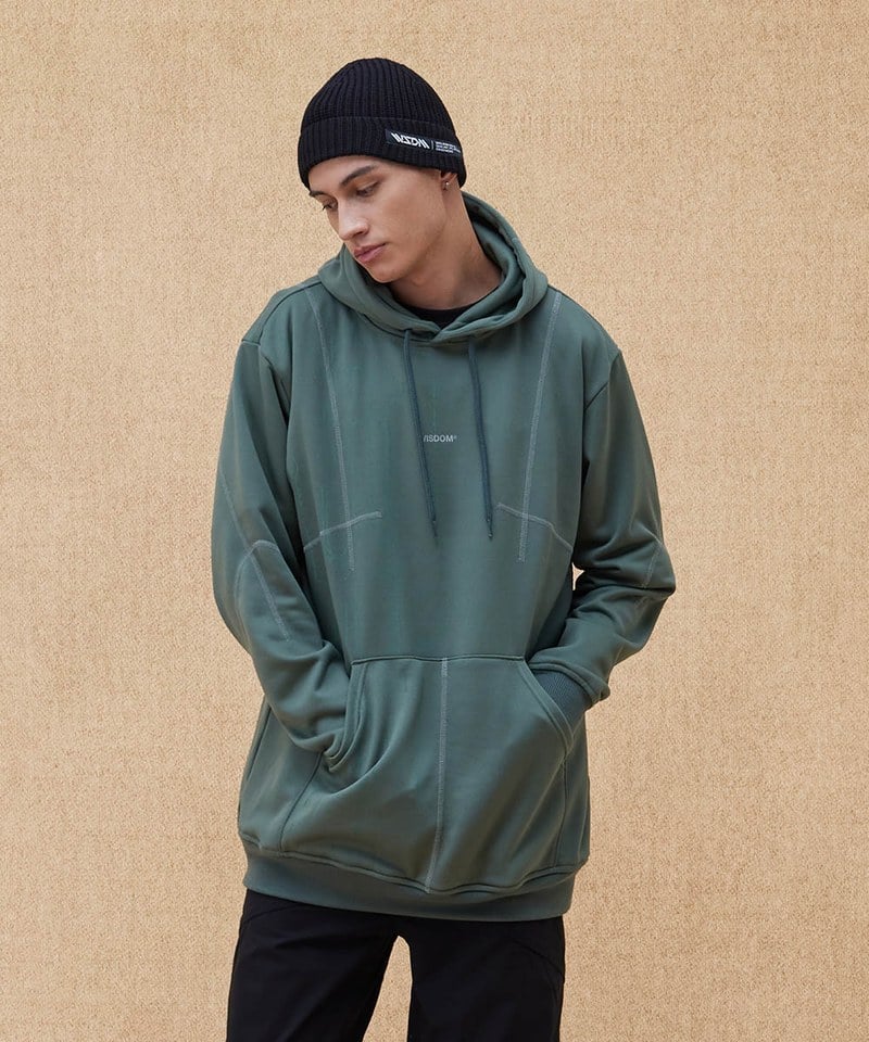 WDM0140-232 連帽上衣 WSDM REFLECTIVE COVER STITCH HOODIE