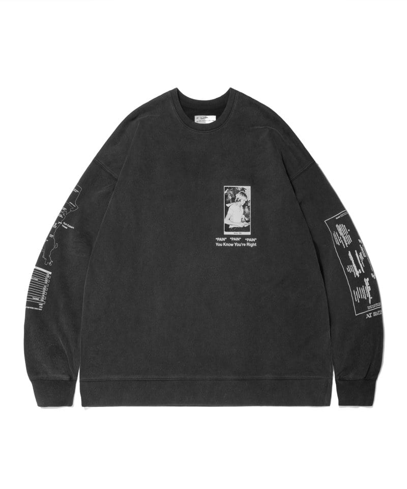 WOS0116-242 WLOFSD X AT 聯名圖像印花大學Tee