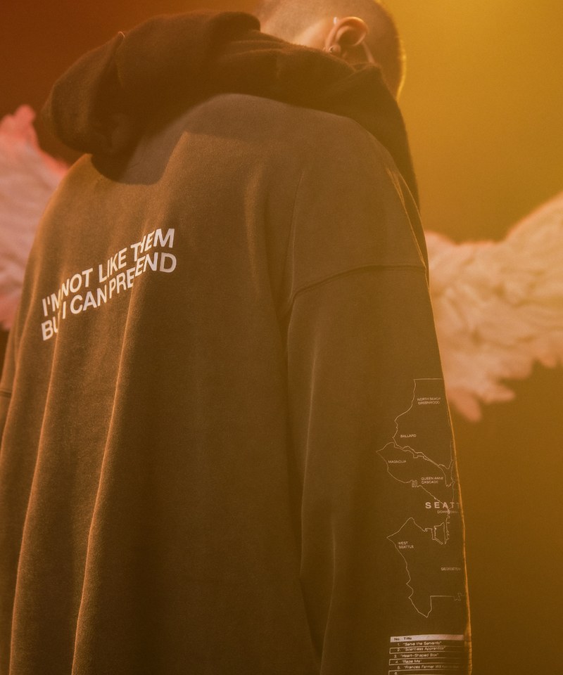 WOS0116-242 WLOFSD X AT 聯名圖像印花大學Tee