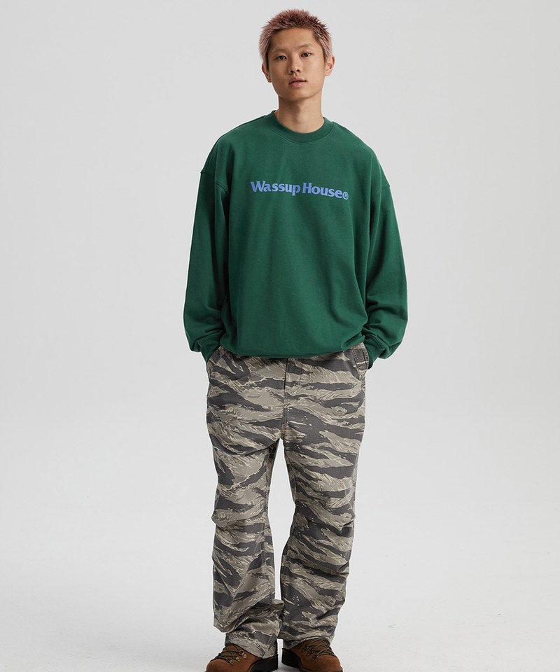 logo圓領大學Tee One Line Logo Sweatshirt
