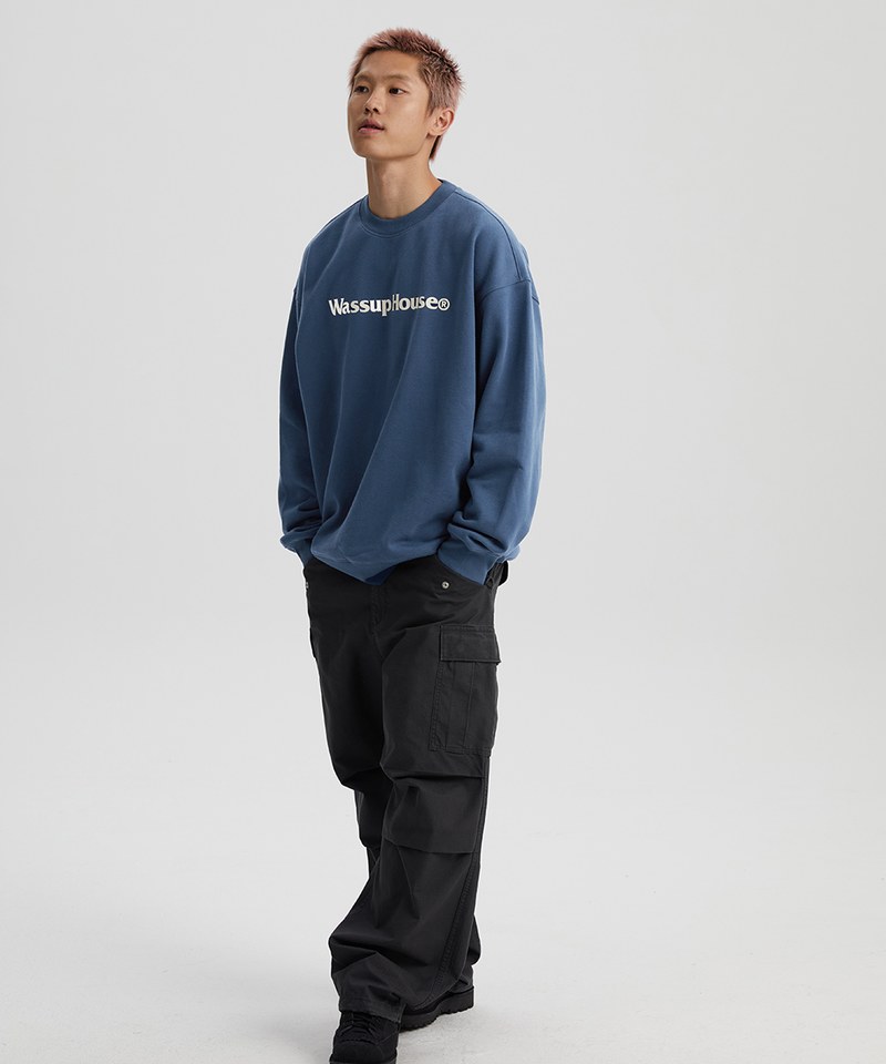 logo圓領大學Tee One Line Logo Sweatshirt