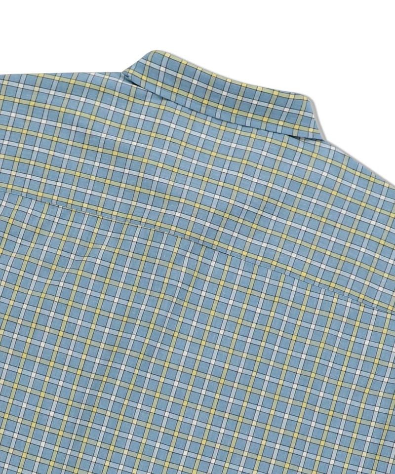 YES0201-251 Logo格紋短袖襯衫 SN-Logo Short Sleeve Check Shirt
