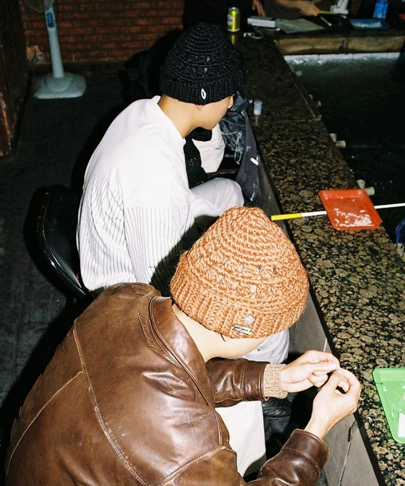 針織毛帽 Crochet Beanie