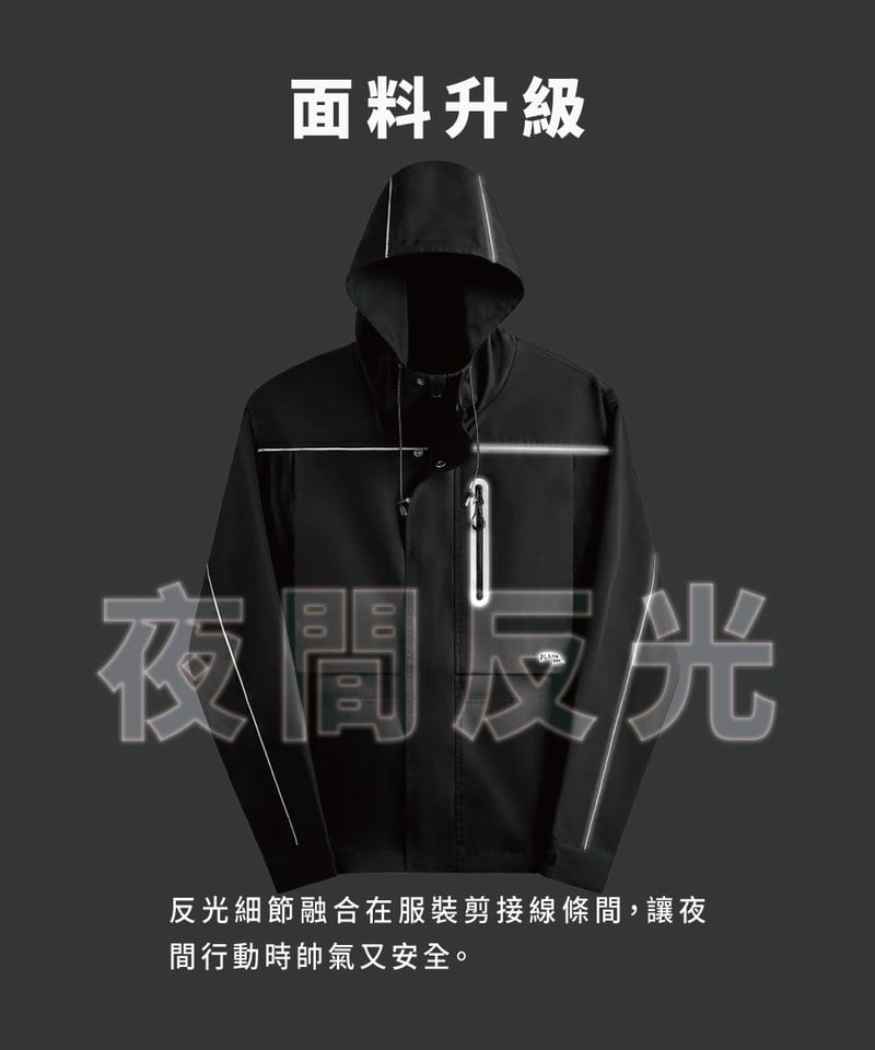 PLN1166-242 ALL IN 防潑水風衣外套 4.0