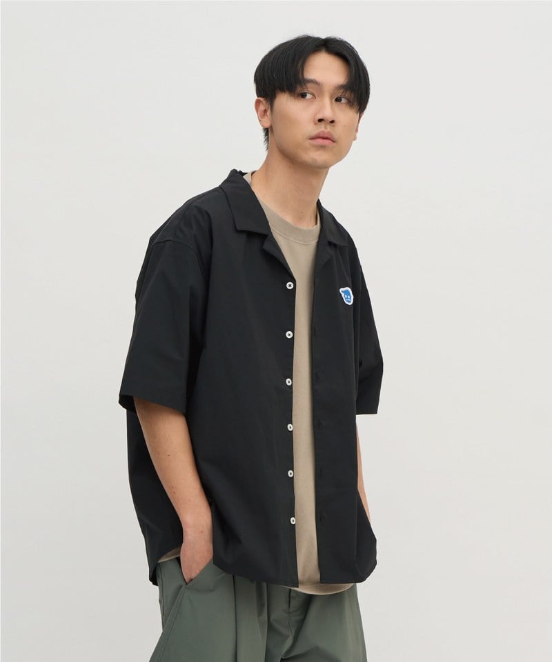 小P社長開領短袖襯衫