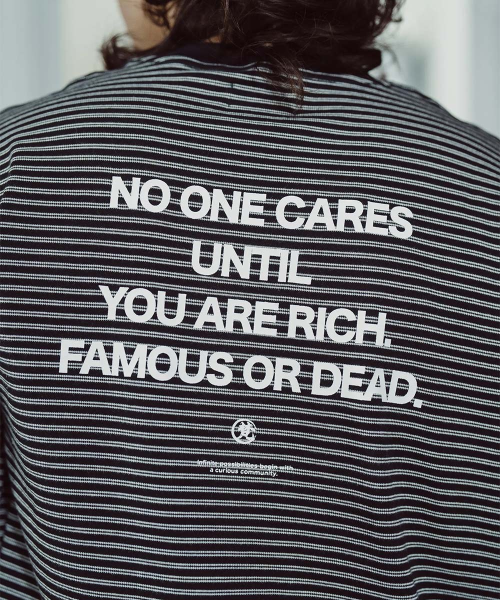 No One Cares 間條日常服