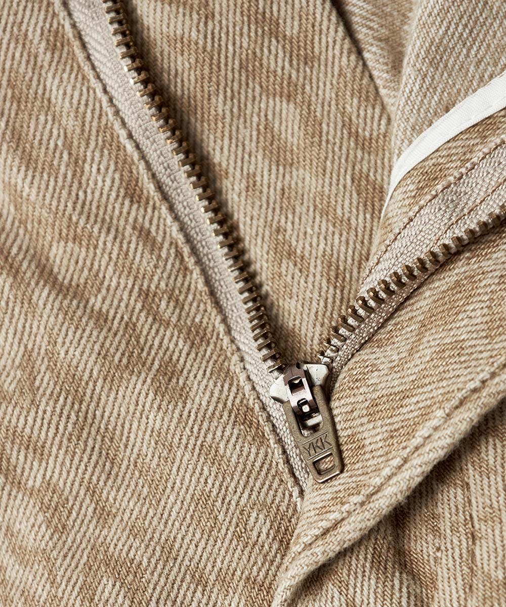 豹紋工裝闊短褲