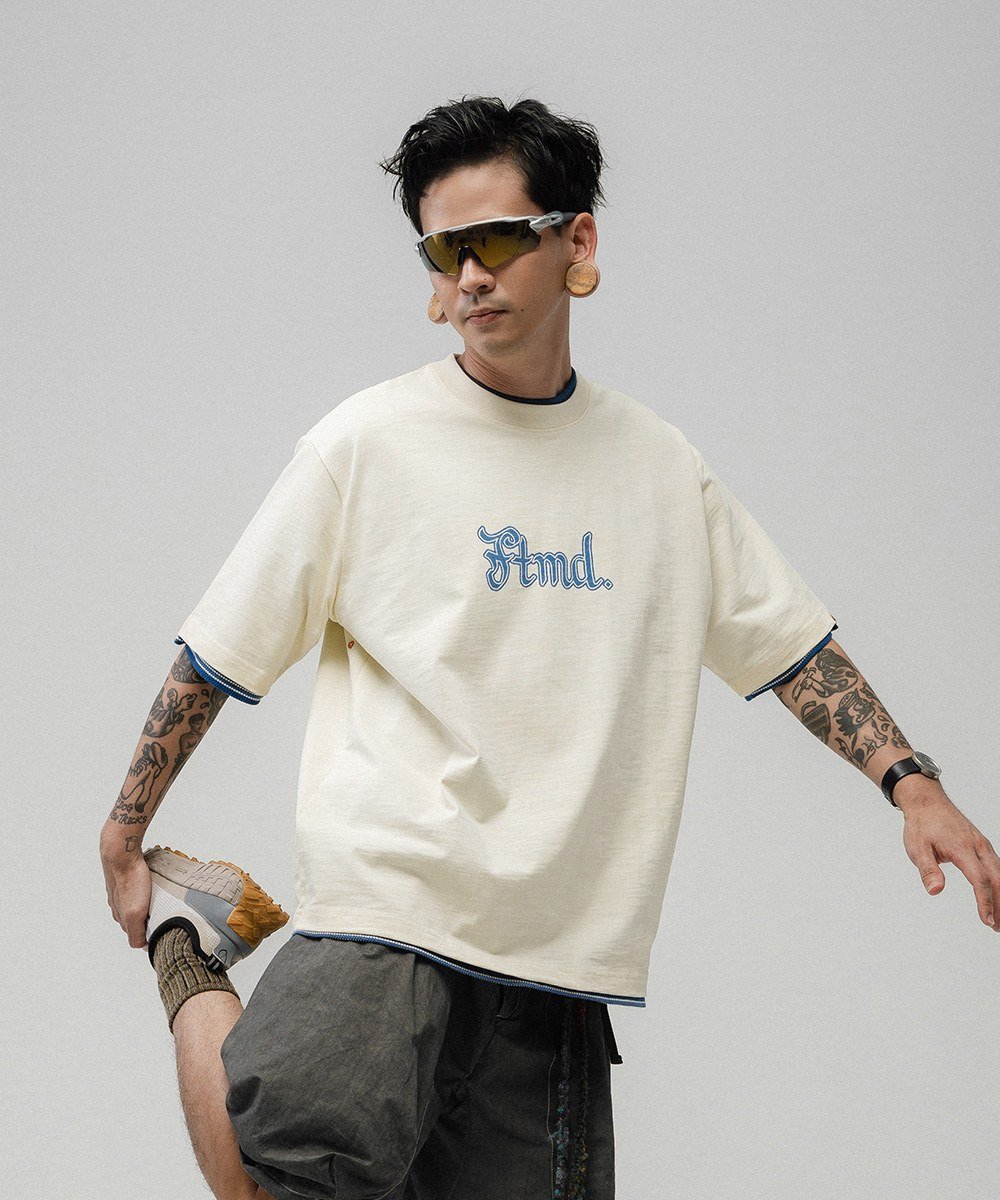品牌LOGO上衣 FTMD. SLUB COTTON TEE