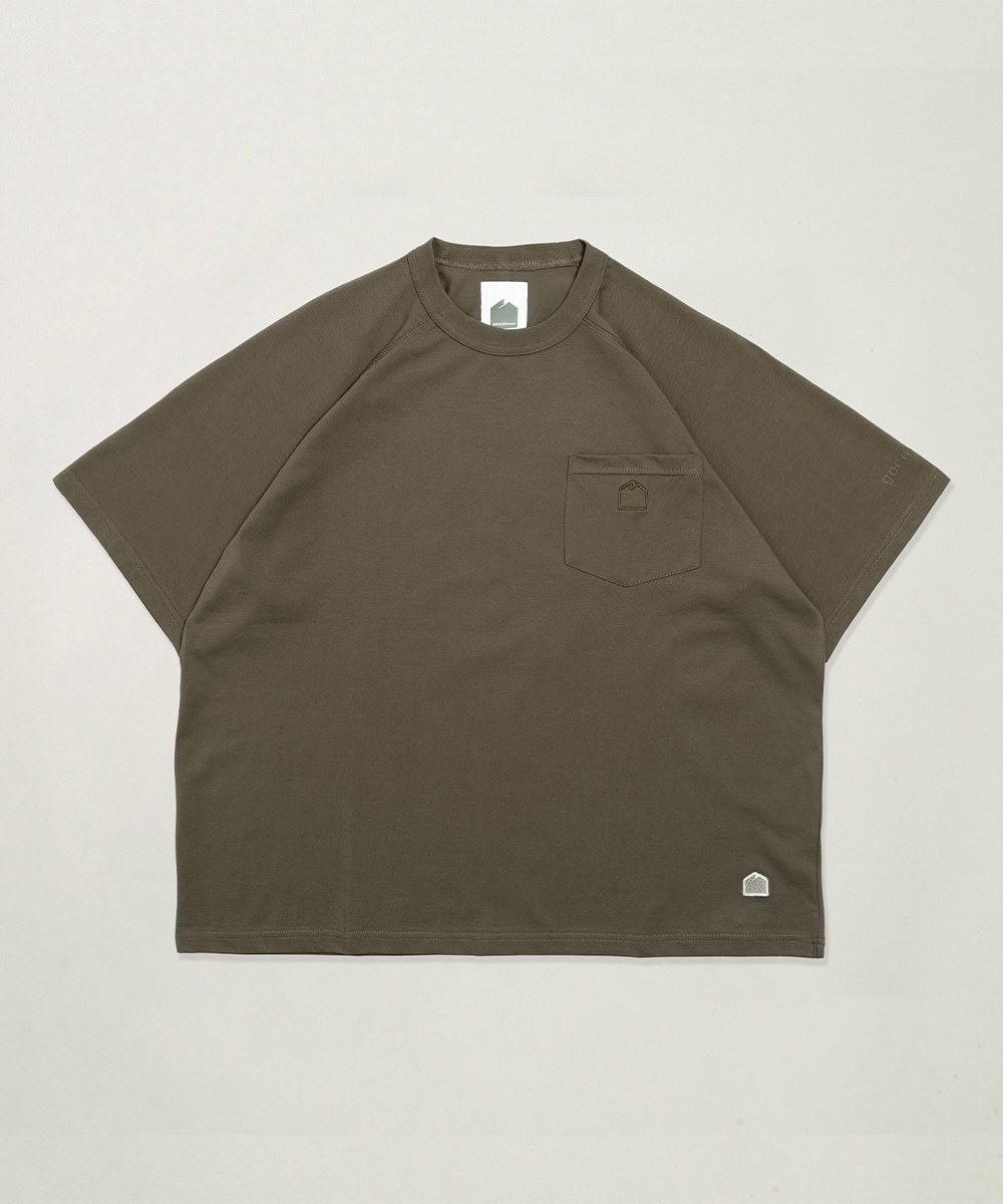 口袋短TEE CONTRAST POCKET TEE