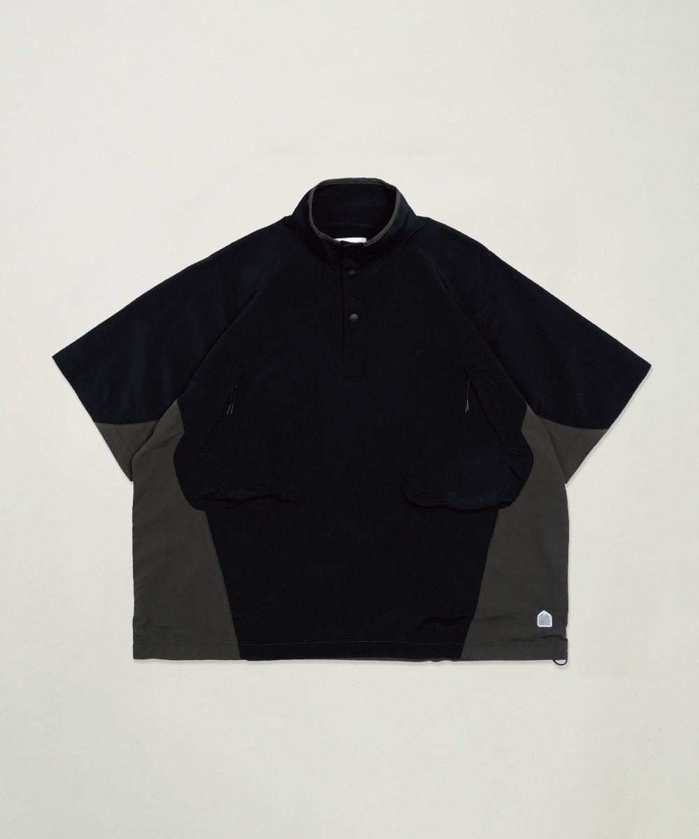 套頭短袖襯衫 HALF SNAP PULLOVER SHIRT