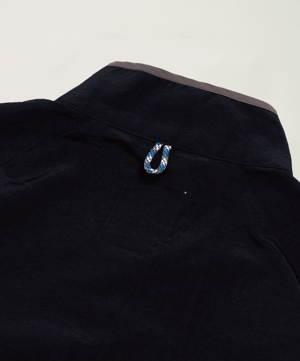 套頭短袖襯衫 HALF SNAP PULLOVER SHIRT