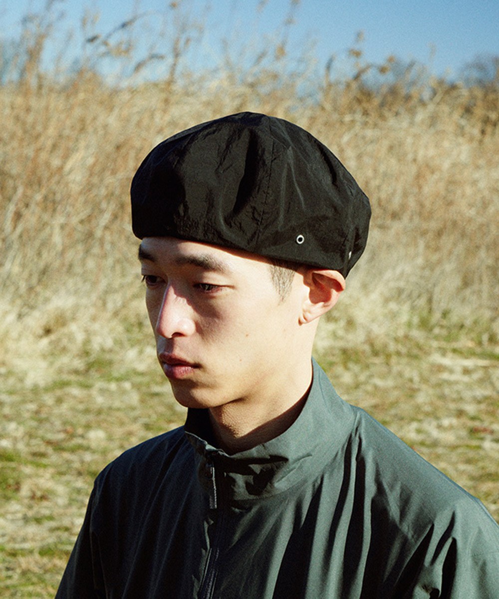 尼龍皺褶貝雷帽 Salt Path Beret