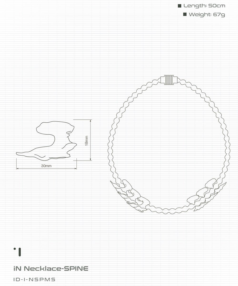脊椎項鍊 iN Necklace-SPINE