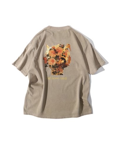 水洗印花上衣 THE HANA-01 WASHED TEE