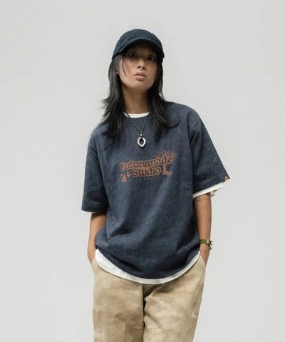 水洗短Tee LOGO WASHED TEE