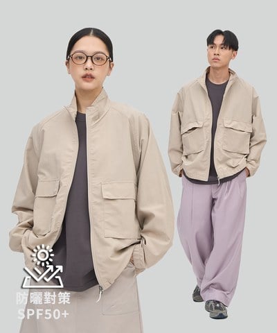 P Logo全機能抗UV夾克外套