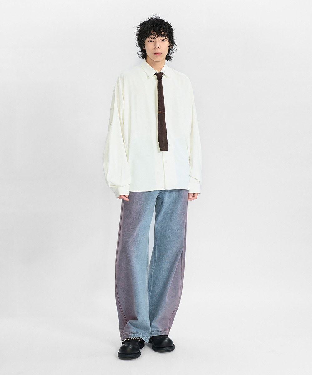 水洗丹寧長褲 MEL 25. Washed Denim Jeans