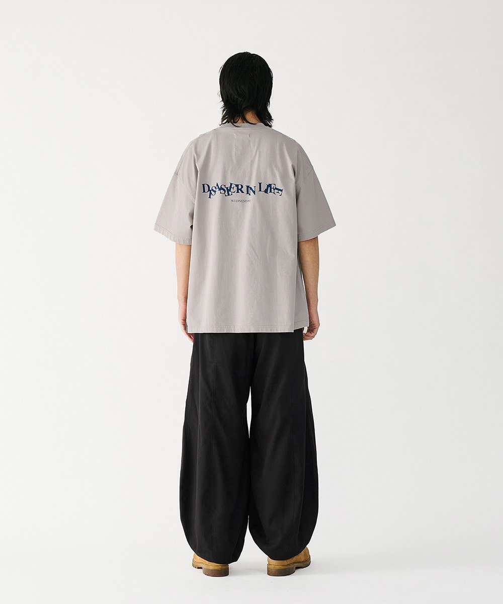 圓闊開衩長褲 Special Cutting Linen Pants