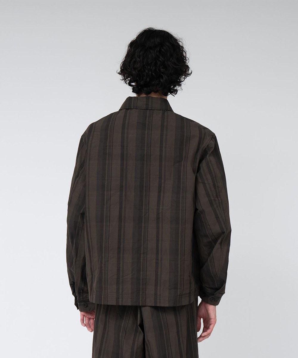 格紋外套 Plaid Dock Jacket