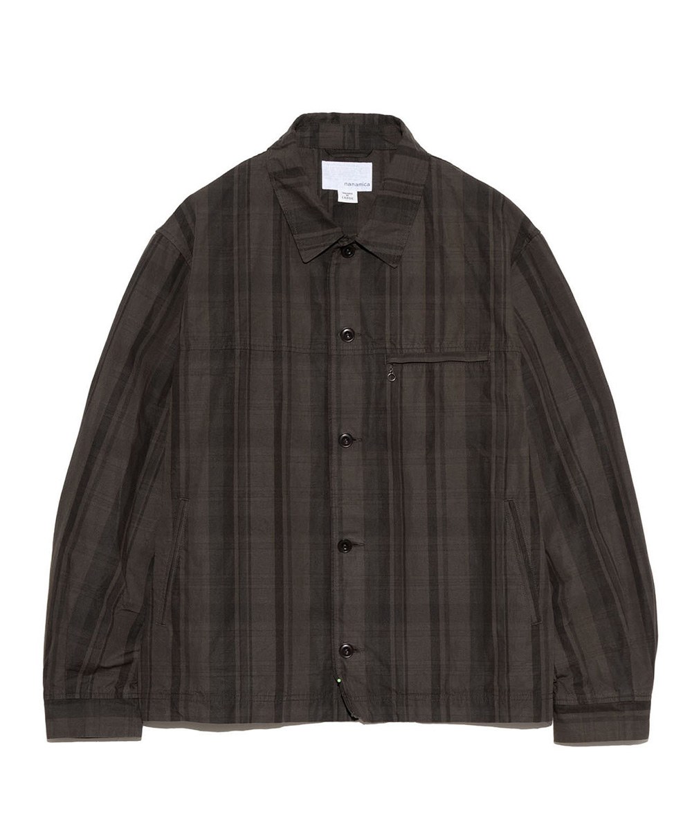 格紋外套 Plaid Dock Jacket