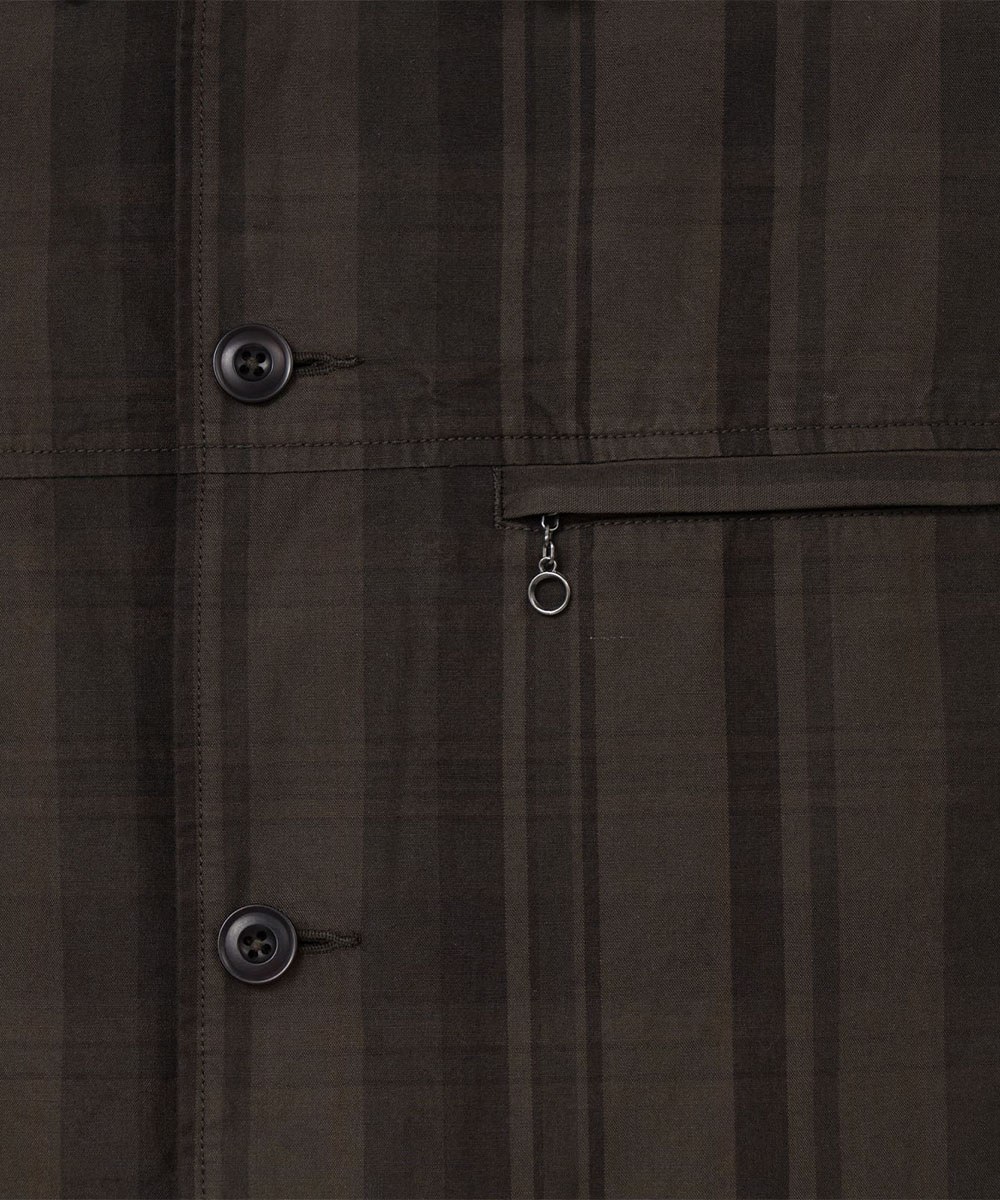 格紋外套 Plaid Dock Jacket
