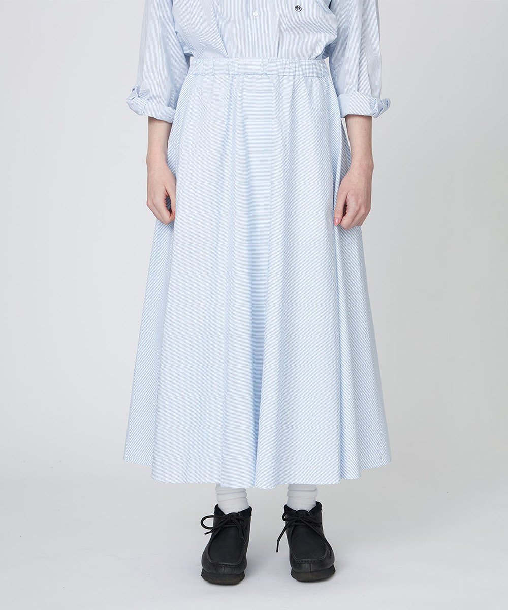 條紋長裙 Stripe Circular Skirt