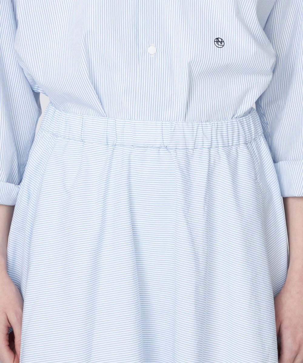 條紋長裙 Stripe Circular Skirt