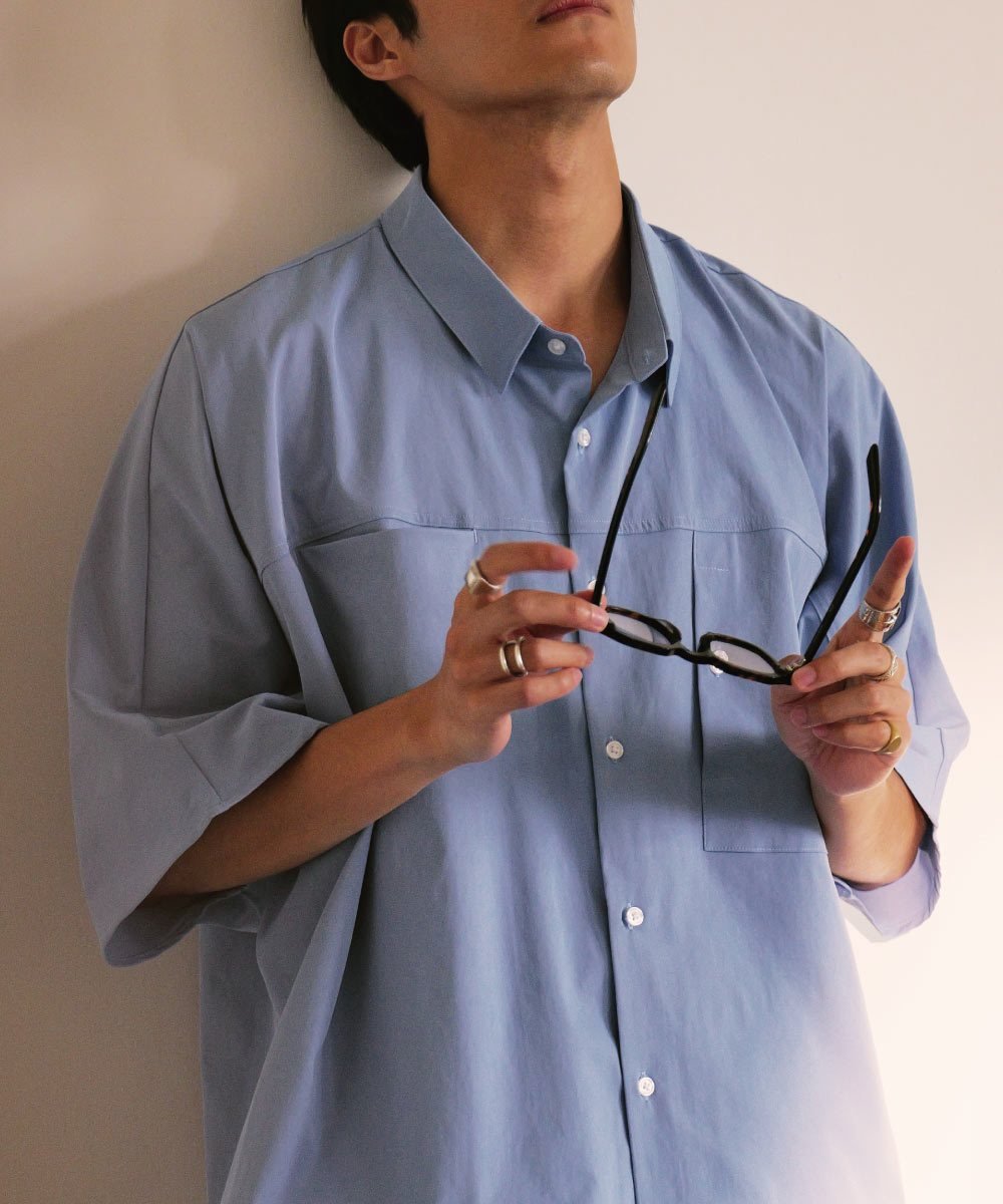 寬鬆剪裁襯衫 LOOSE POCKET SHIRT