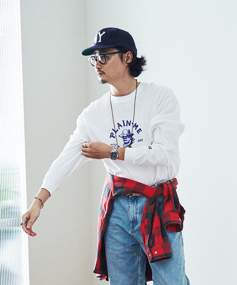HERO Classic logo長袖TEE