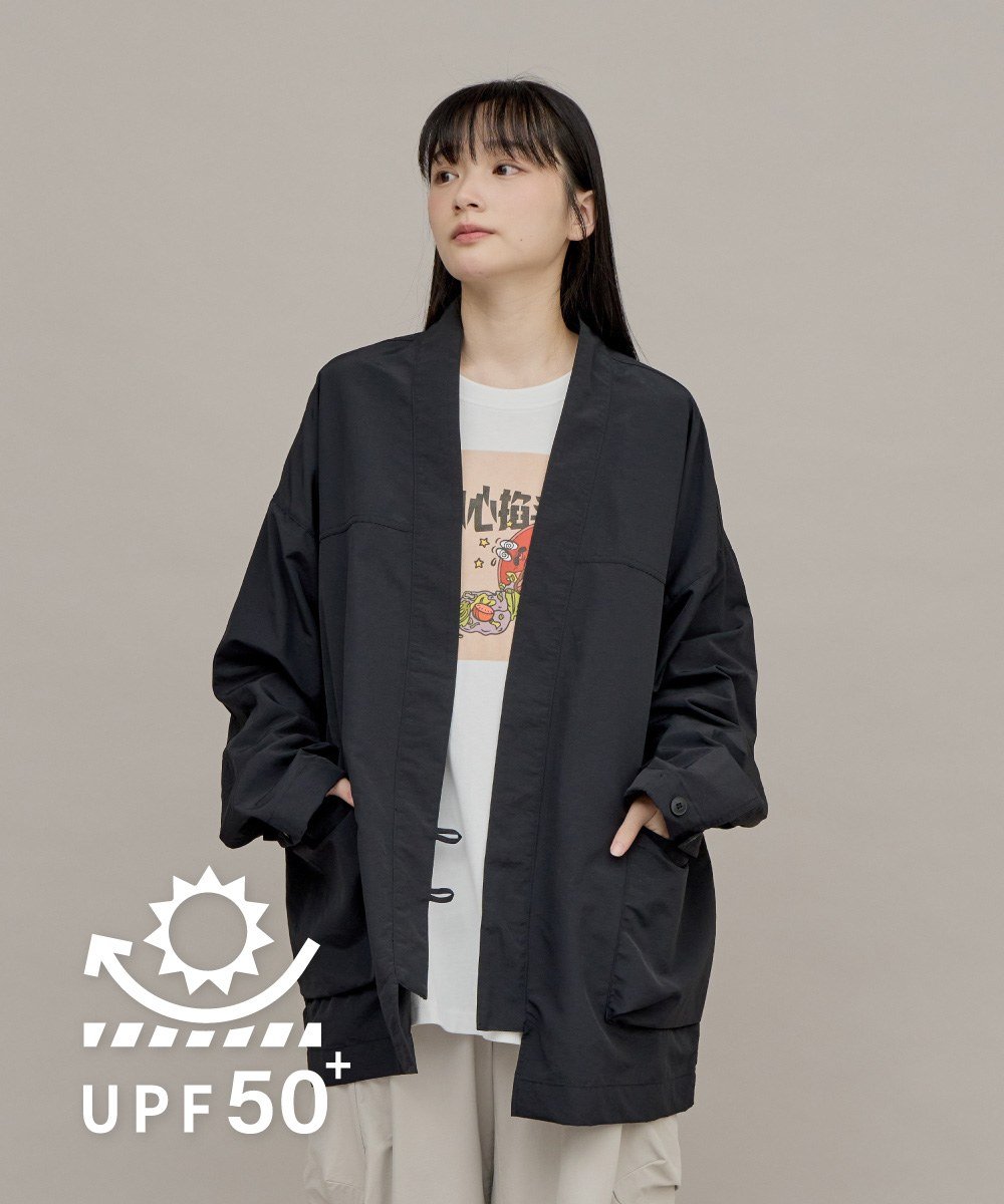Oversize 和風抗UV外套