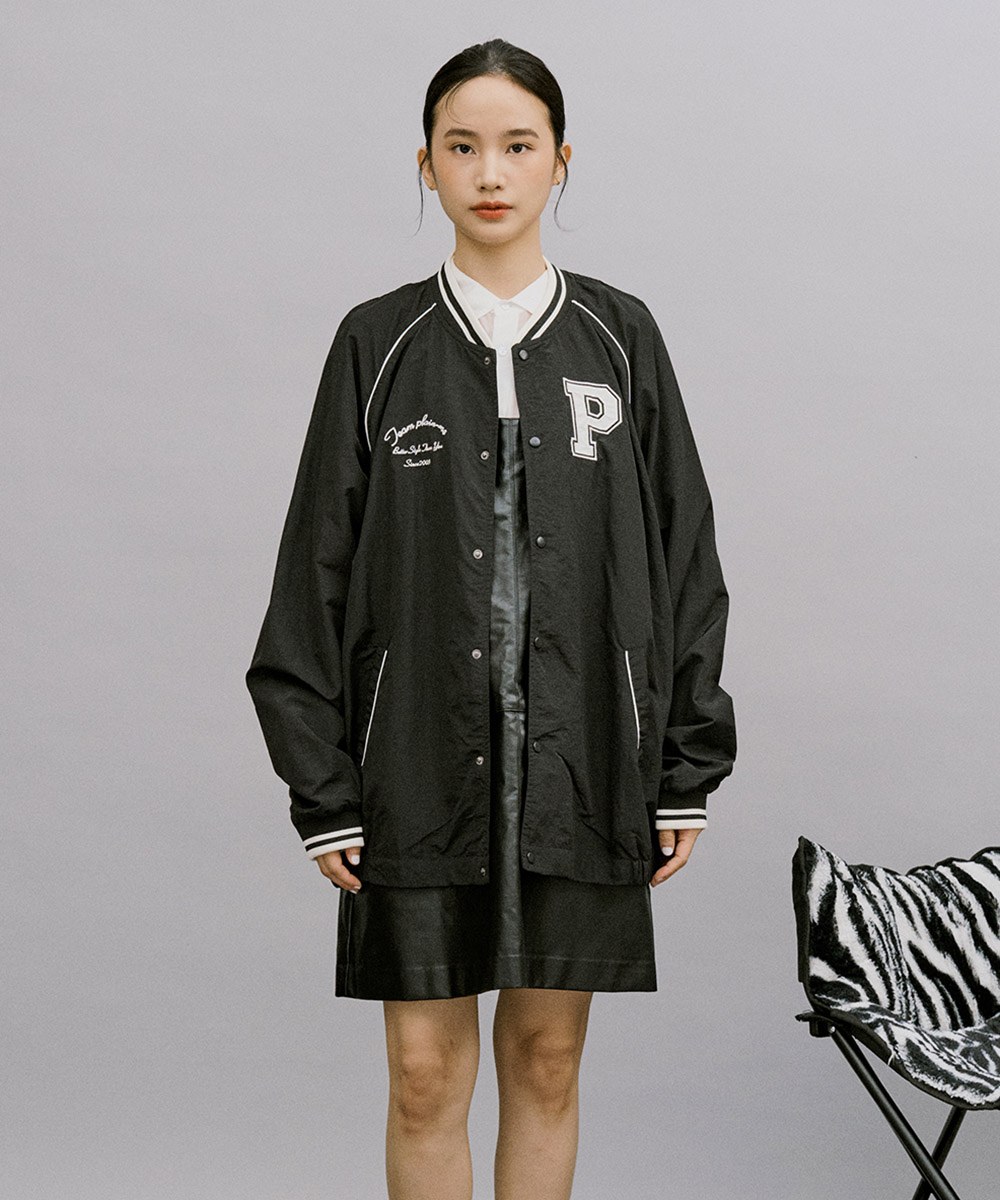 P-logo抗UV棒球外套