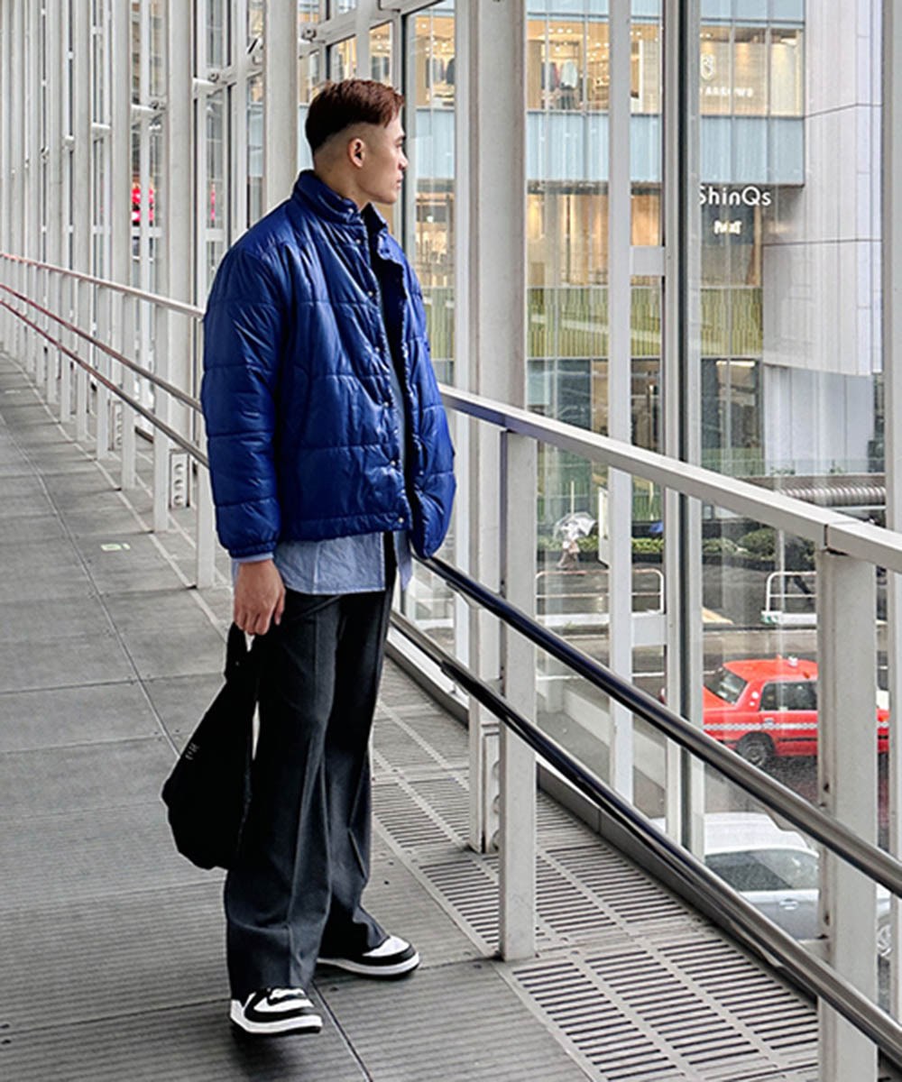 太空感漂浮雪地外套