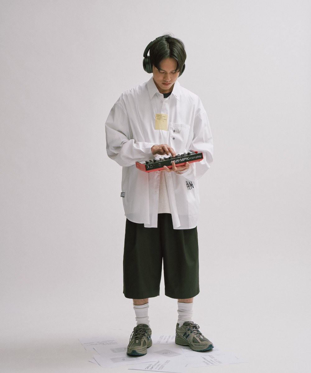 clip by clip OVERSIZE口袋襯衫