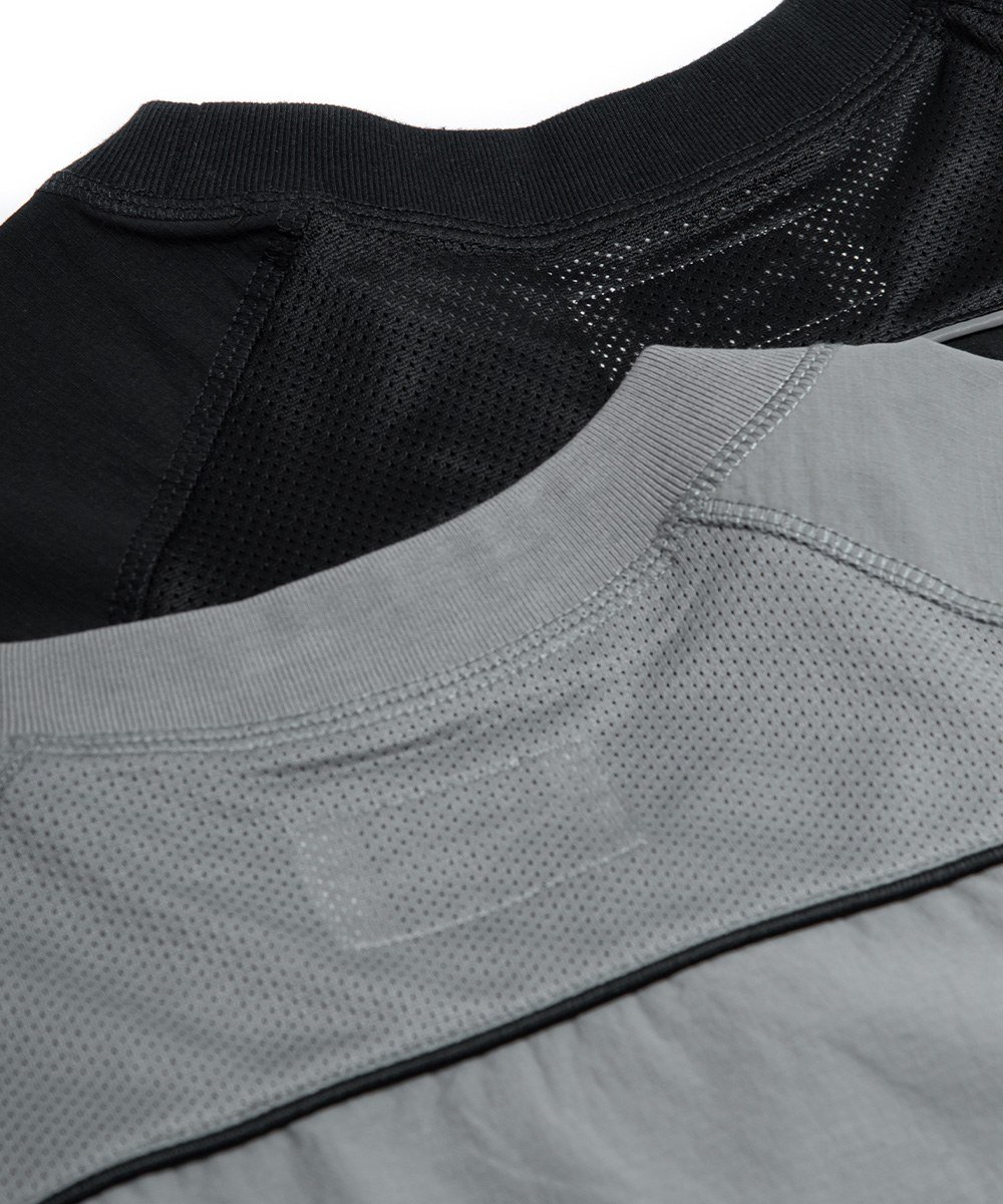 出芽飾邊上衣 MATTE NYLON WATER-REPELLENT T-