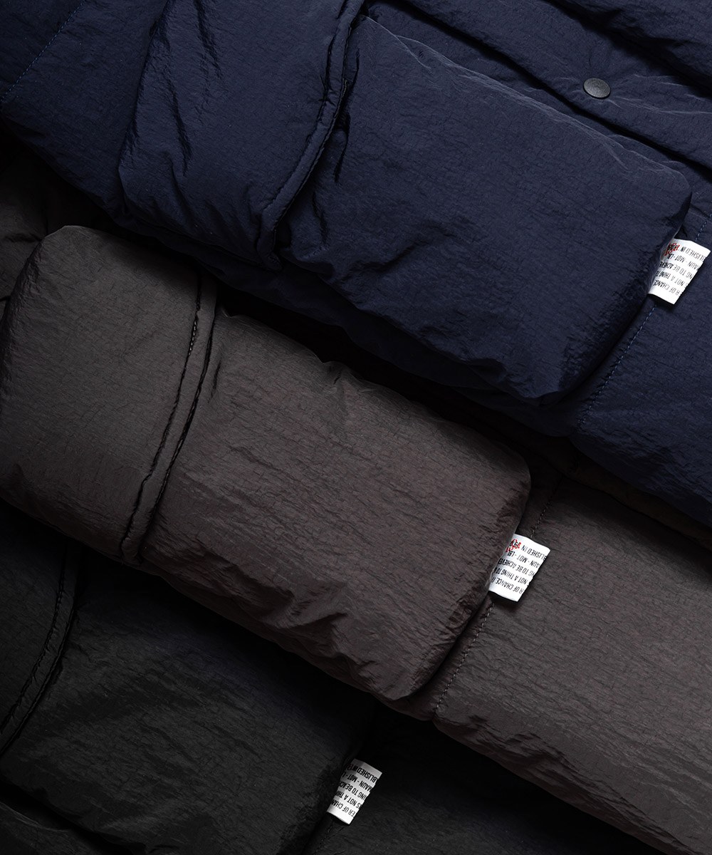 防潑水鋪棉背心 water-repellent padded gilet