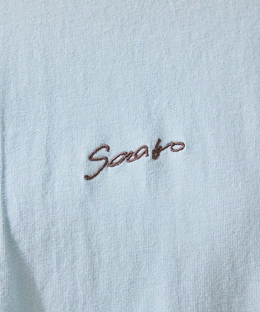 經典草寫logoTEE
