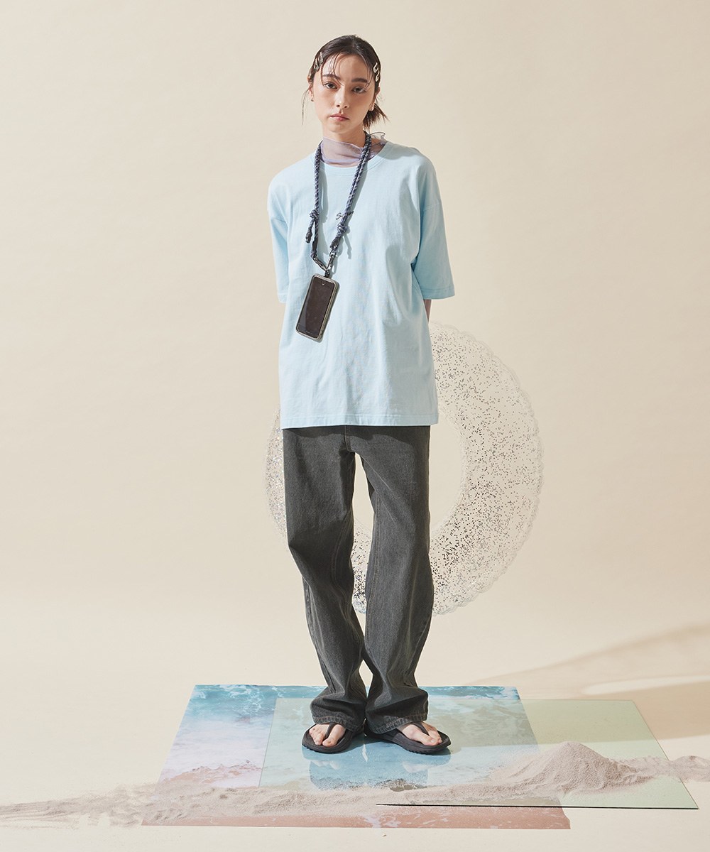 經典草寫logoTEE